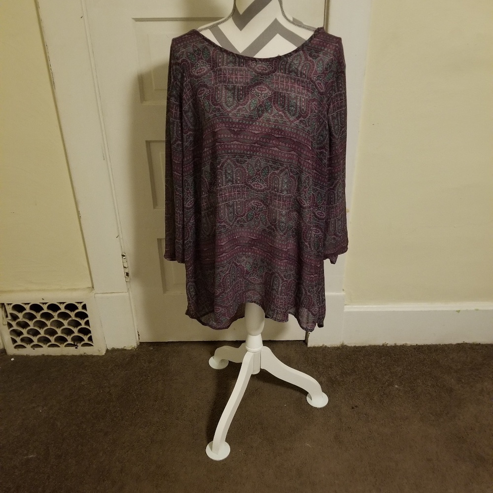 A beautiful see through top